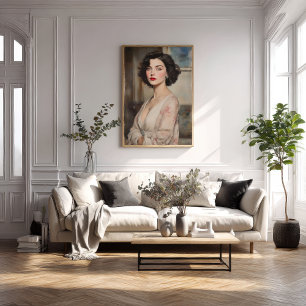 Vintage Glamour Poster