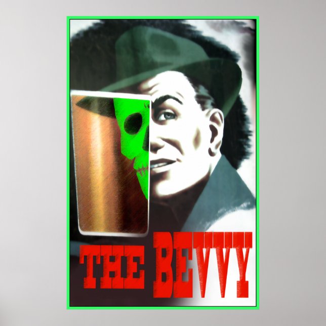 Vintage Glasgow Bevvy Poster (Front)