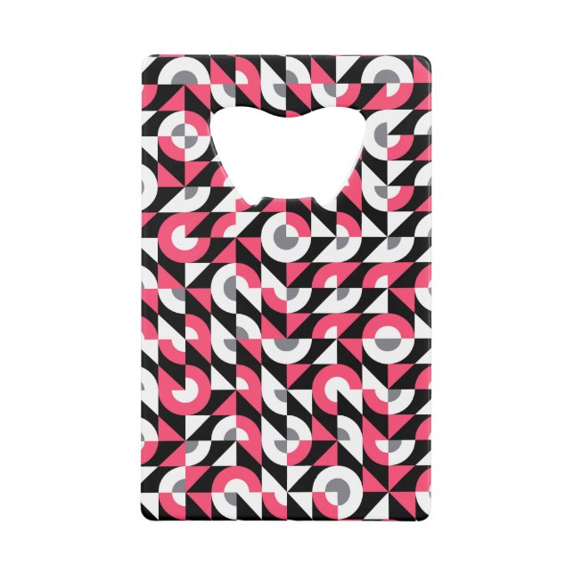 Vintage Glitch: Geometric Abstract Pattern (Front)