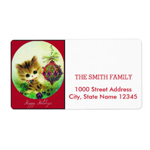 Vintage Glitter Christmas Holiday