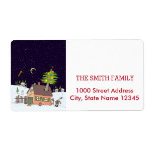 Vintage Glitter Christmas Holiday