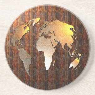 Vintage Globe Coaster