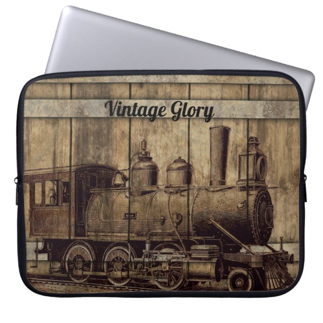 Vintage Glory Laptop Sleeve (Front)