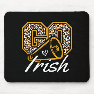 Vintage Go Cheer Irish School Srit For Women Girls Mouse Mat