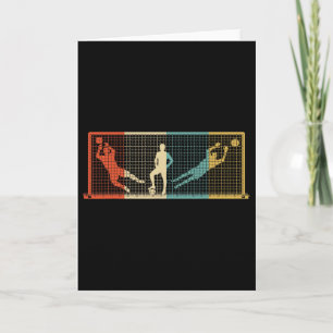 Vintage Goal Keeper Soccer Goalie Gift Card
