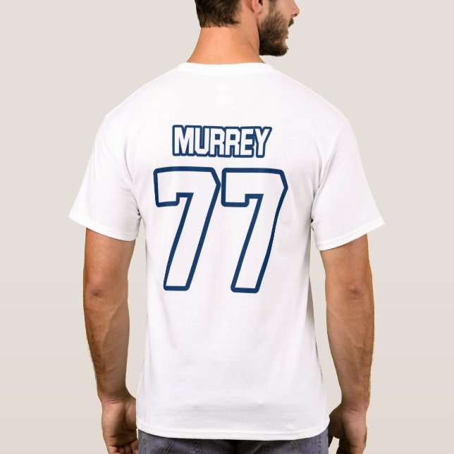 Vintage Goalie Mask - 77 Murrey T-Shirt (Back)