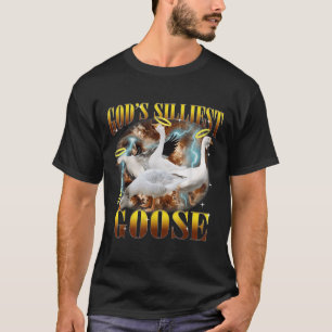 Vintage Gods Silliest Goose Funny Silly Goose Pun T-Shirt