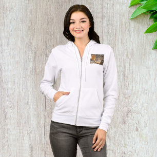 Vintage Gold Compass on Antique Pirate Map Hoodie