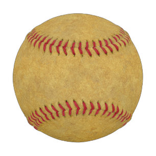 Vintage gold design baseball