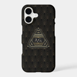 Vintage Gold Great Gatsby Art Deco Monogram