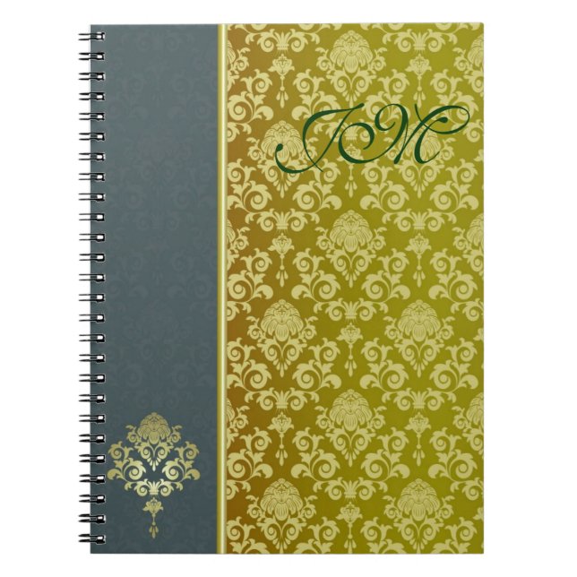 Vintage Gold Notebook (Front)