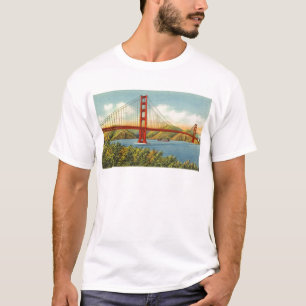 Vintage Golden Gate Bridge San Francisco Travel T-Shirt