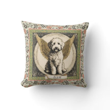 Vintage Goldendoodle Angel Personalised
