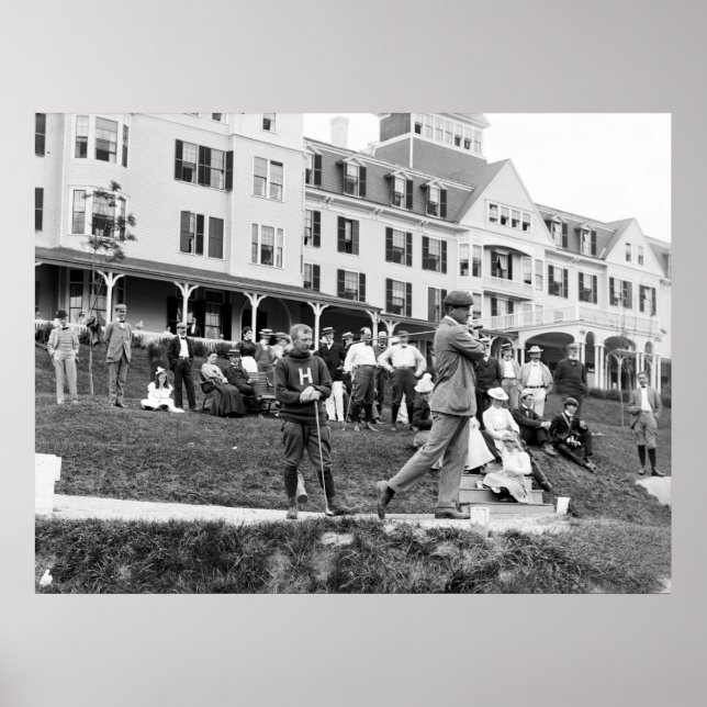 Vintage Golf, 1890s Poster (Front)