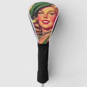 Vintage Golf Girl Head Cover