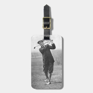 Vintage Golf Luggage Tag