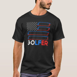 Vintage Golf Player Pride Golfer Golfing T-Shirt