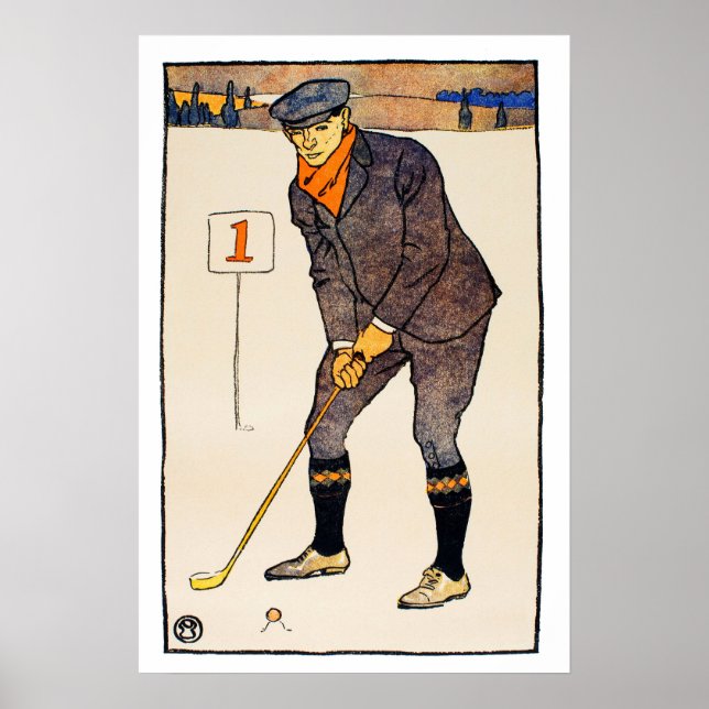 Vintage Golf Print (Front)