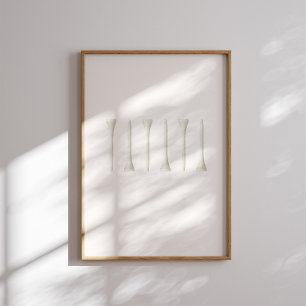 Vintage Golf Tee Wall Art