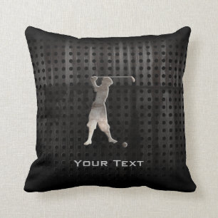 Vintage Golfer; Cool Cushion