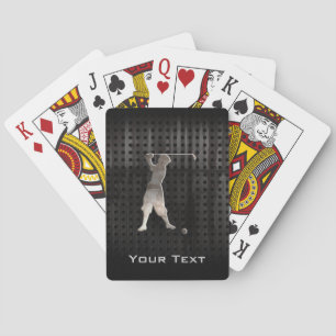 Vintage Golfer; Cool Playing Cards