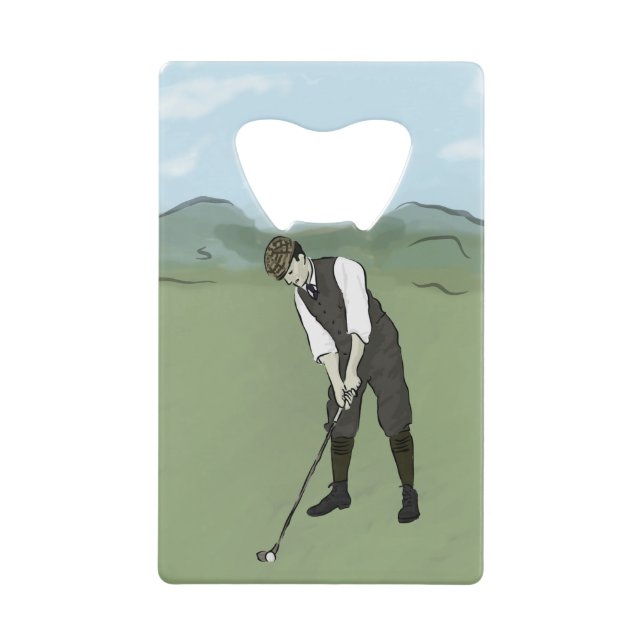 Vintage Golfer V1 Art (Front)