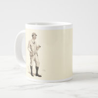 Vintage Golfer with Tobacco Pipe and Boots