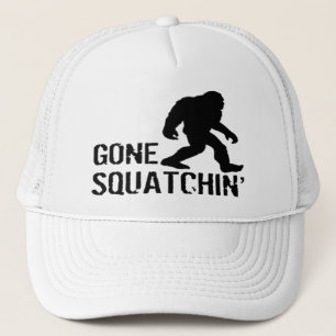 Vintage Gone Squatchin Trucker Hat