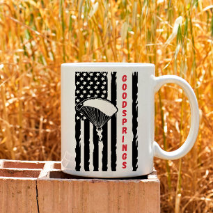 Vintage Goodsprings Paragliding Skydiving Coffee Mug