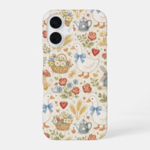 Vintage Goose Country Cottagecore Phone Case
