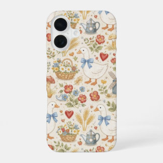 Vintage Goose Country Cottagecore Phone Case 