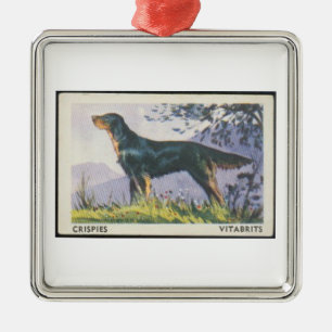 Vintage Gordon Setter Ornament
