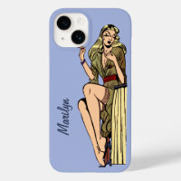 Vintage Gorgeous Blonde Glamour Girl Retro Pinup