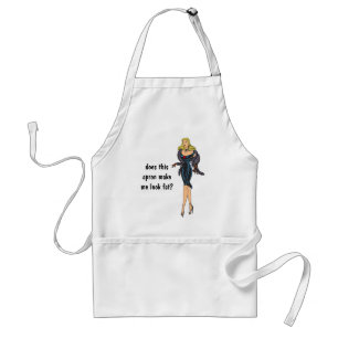 Vintage Gorgeous Glamor Girl Retro Blonde Pinup Standard Apron