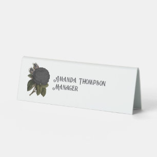 Vintage Gothic Black Roses