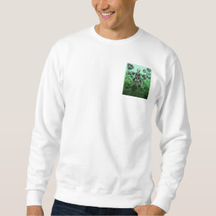 Vintage Gothic Botanical Skeleton - Dark Academia  Sweatshirt