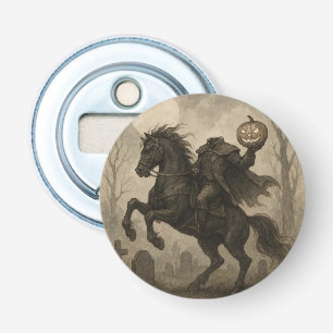 Vintage/Gothic Headless Horseman Halloween/Autumn Bottle Opener