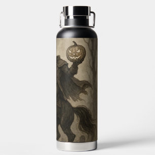 Vintage/Gothic Headless Horseman Halloween/Autumn Water Bottle