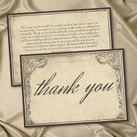 Vintage Gothic Medieval Border Parchment Wedding