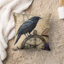 Vintage Gothic Raven