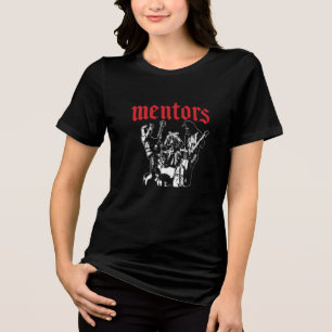 Vintage Gothic Rock Graphic T-Shirt Bold Streetw Tri-Blend Shirt
