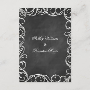 Vintage Gothic RSVP Card