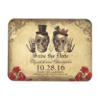 Vintage Gothic Skeleton Couple Save The Date