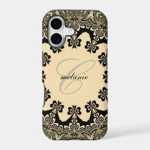 Vintage Gothic Tribal Lace Monogram iPhone 5