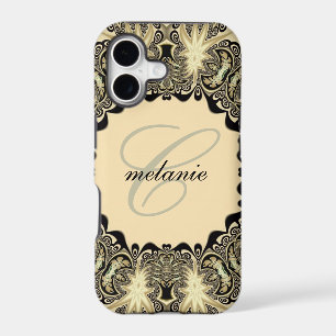 Vintage Gothic Tribal Lace Monogram iPhone 5