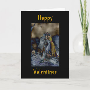 Vintage Gothic Valentines Day Card
