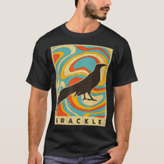 Vintage Grackle Bird Lover Animal Retro Style T-Shirt
