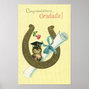 Vintage Graduate Poster