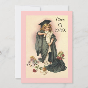 Vintage Graduation 2012 Invitation Party Roses