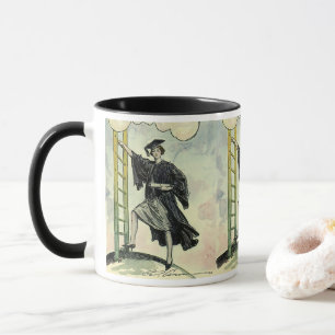 Vintage Graduation, Climbing the Corporate Ladder Mug
